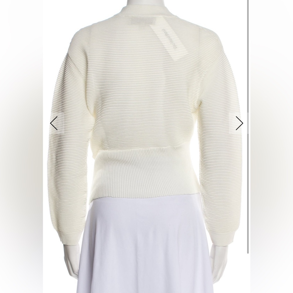 Michelle Mason Cream Women's Sweater - Picture 2 of 5